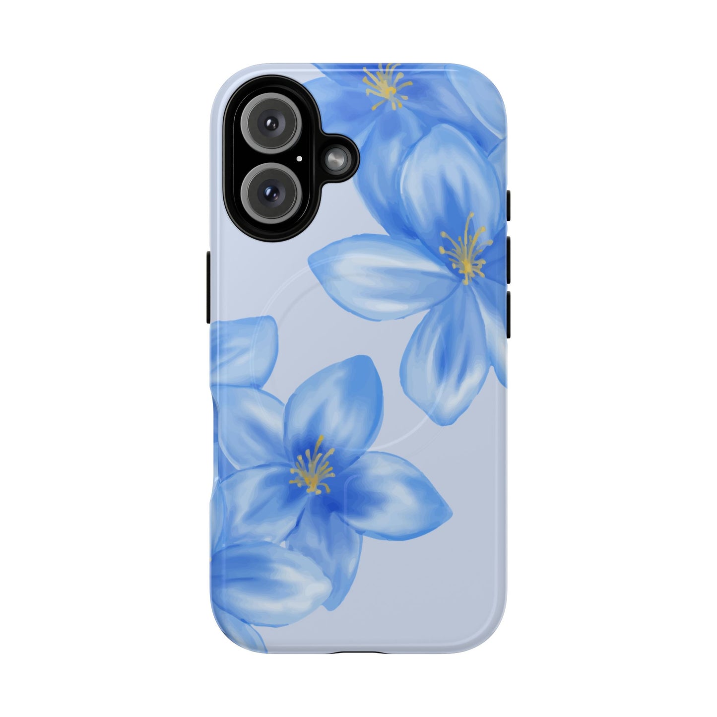 Blue Floral Bloom