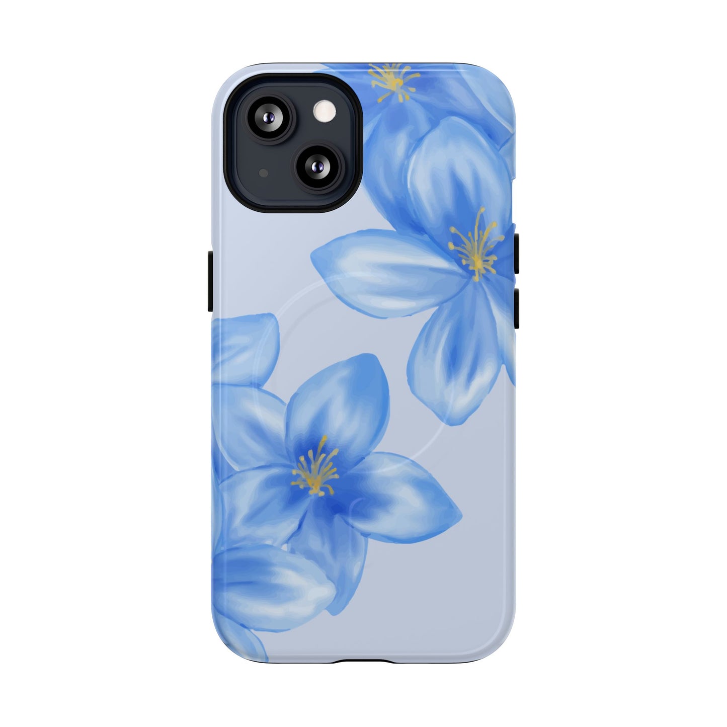 Blue Floral Bloom