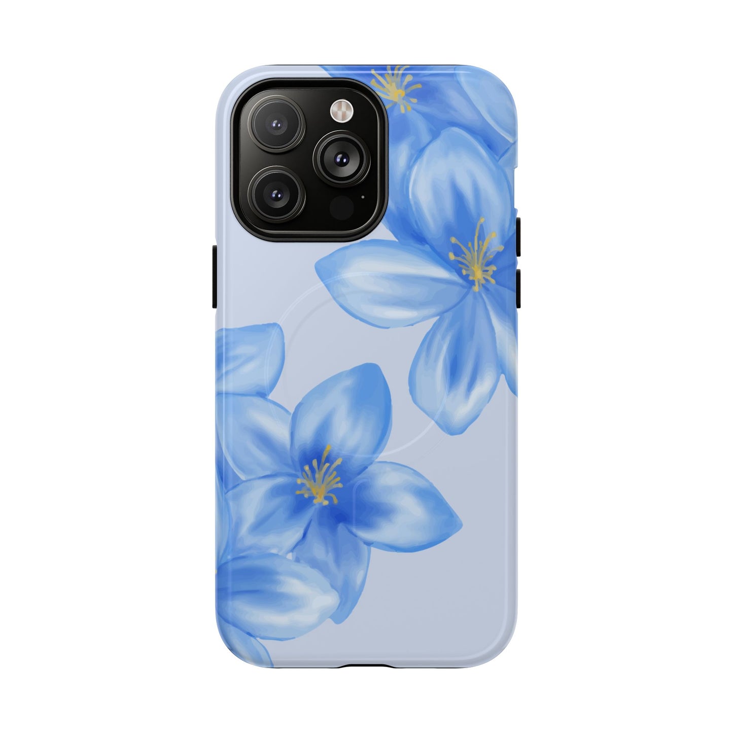 Blue Floral Bloom