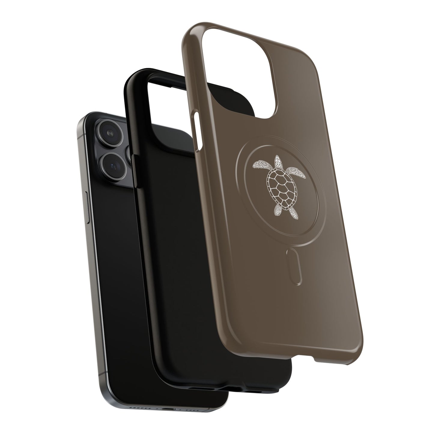 Sea Turtle Magnetic Phone Case — Tough Protective MagSafe-Compatible Cover