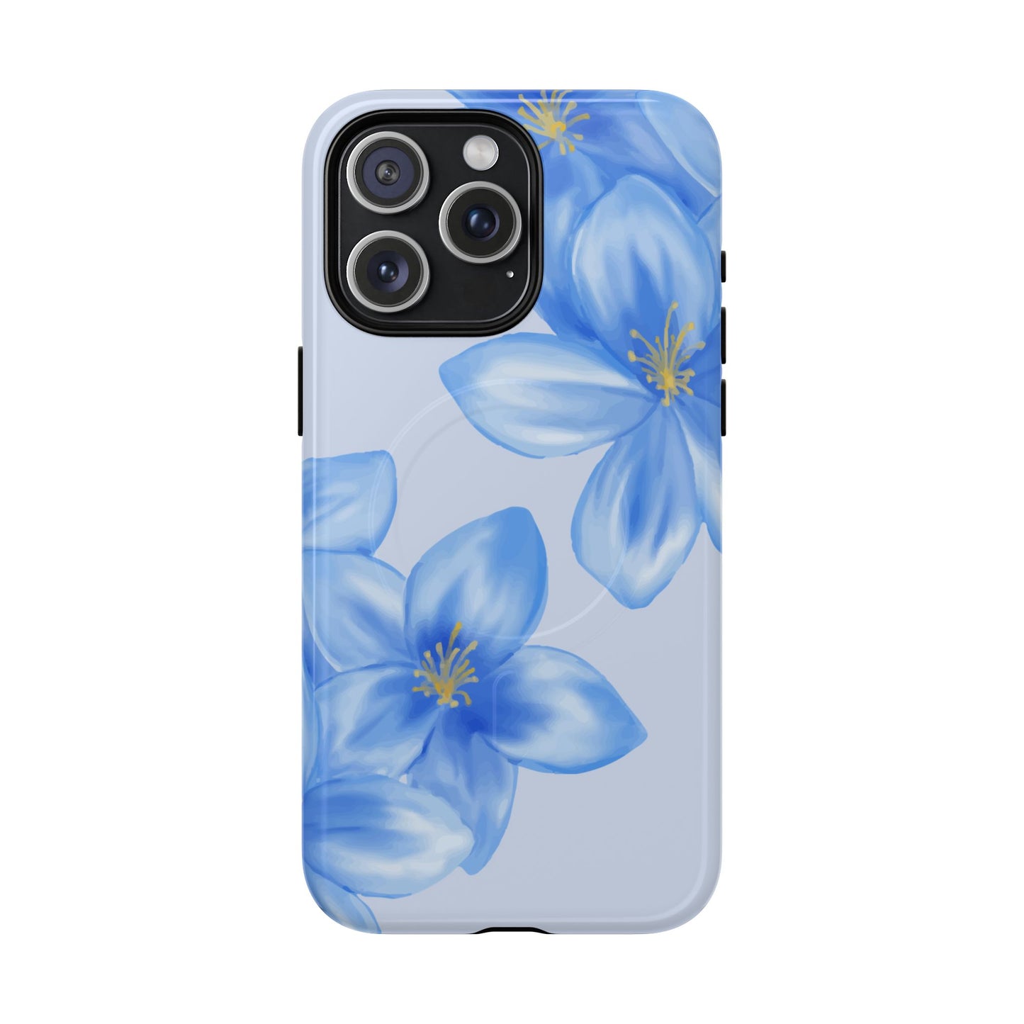 Blue Floral Bloom