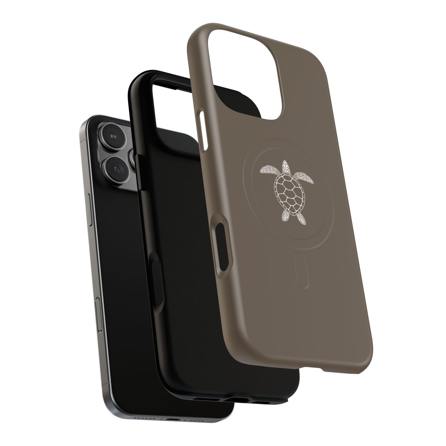 Sea Turtle Magnetic Phone Case — Tough Protective MagSafe-Compatible Cover