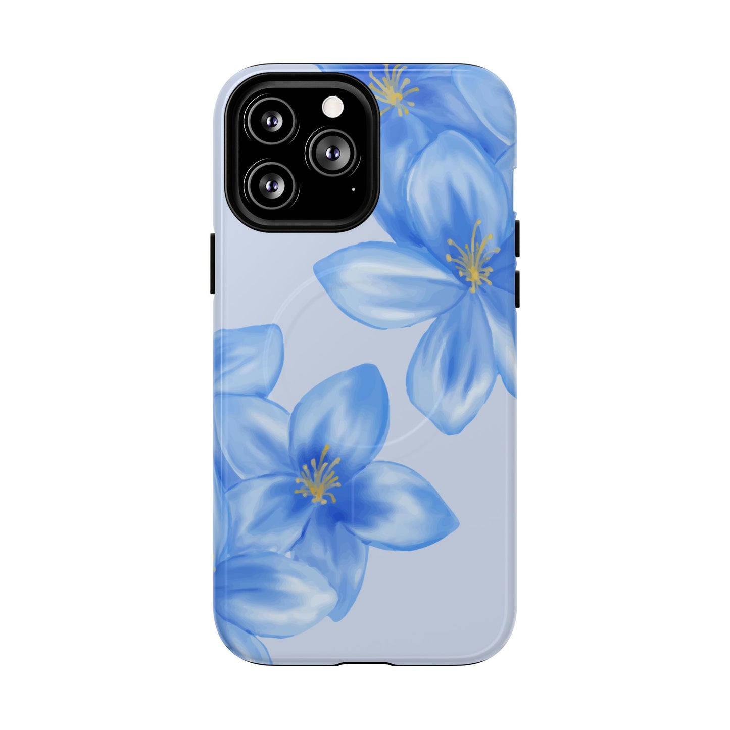 Blue Floral Bloom
