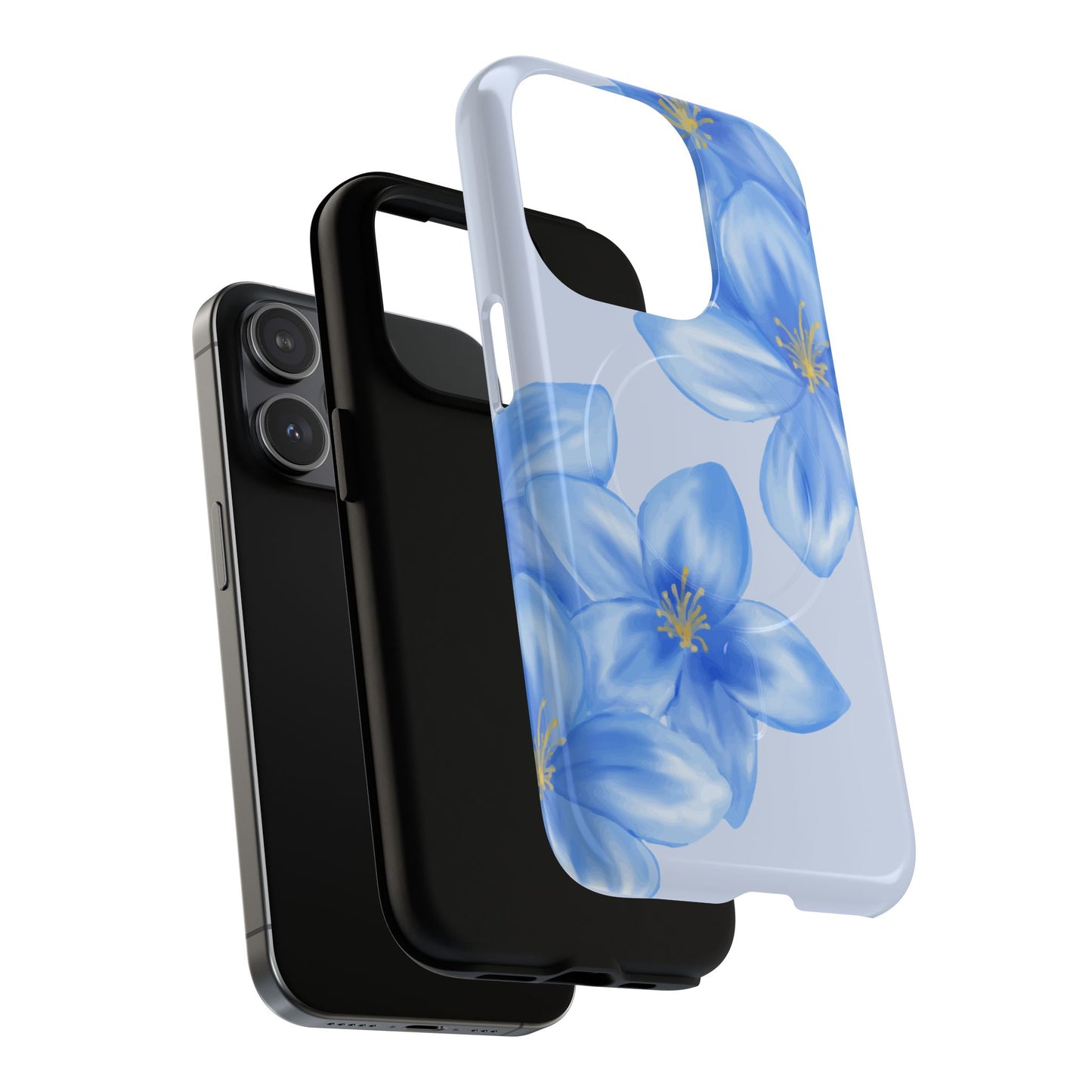 Blue Floral Bloom
