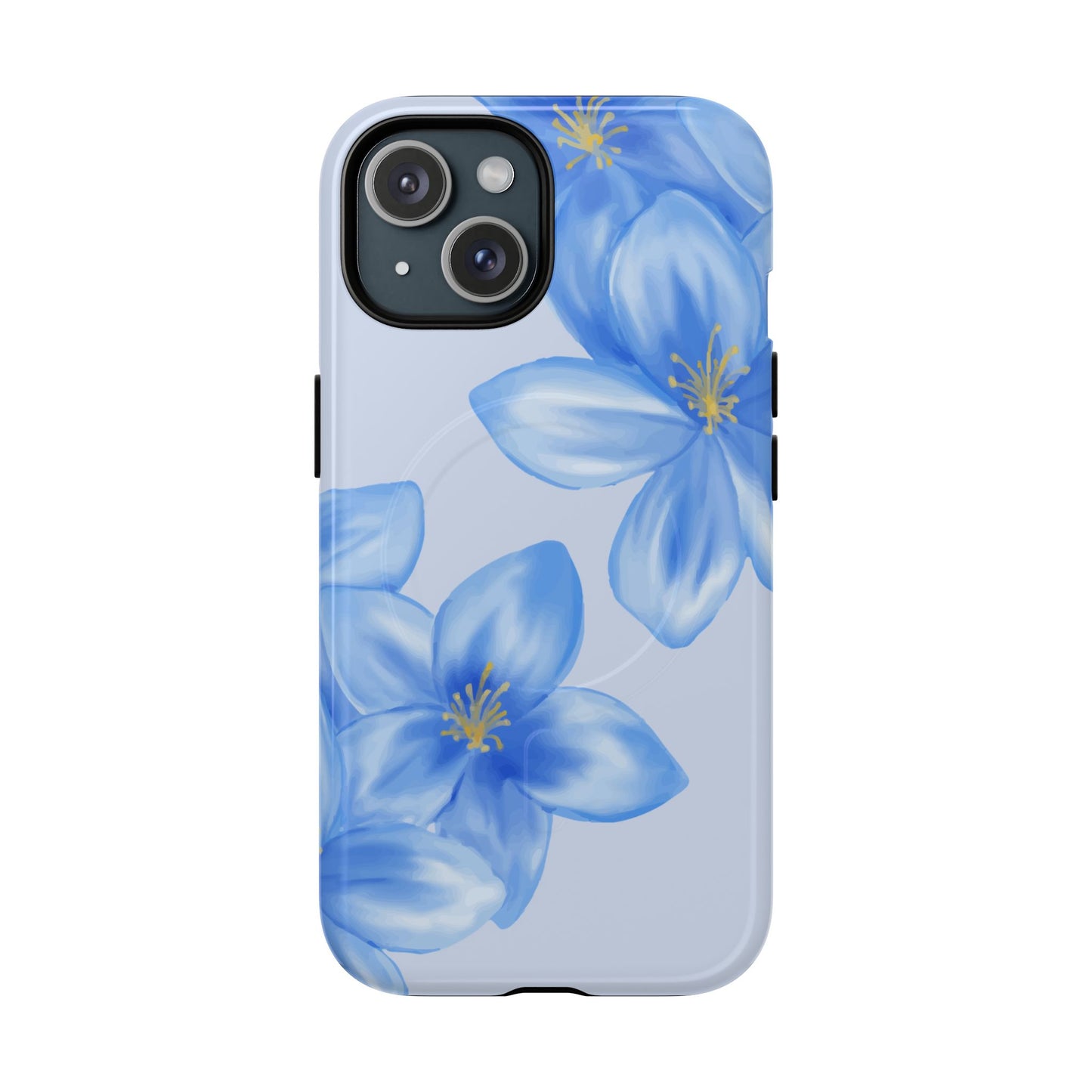 Blue Floral Bloom