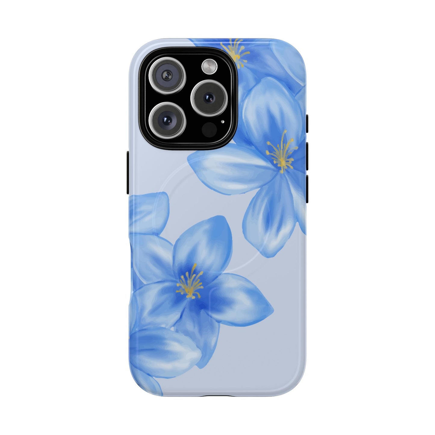 Blue Floral Bloom