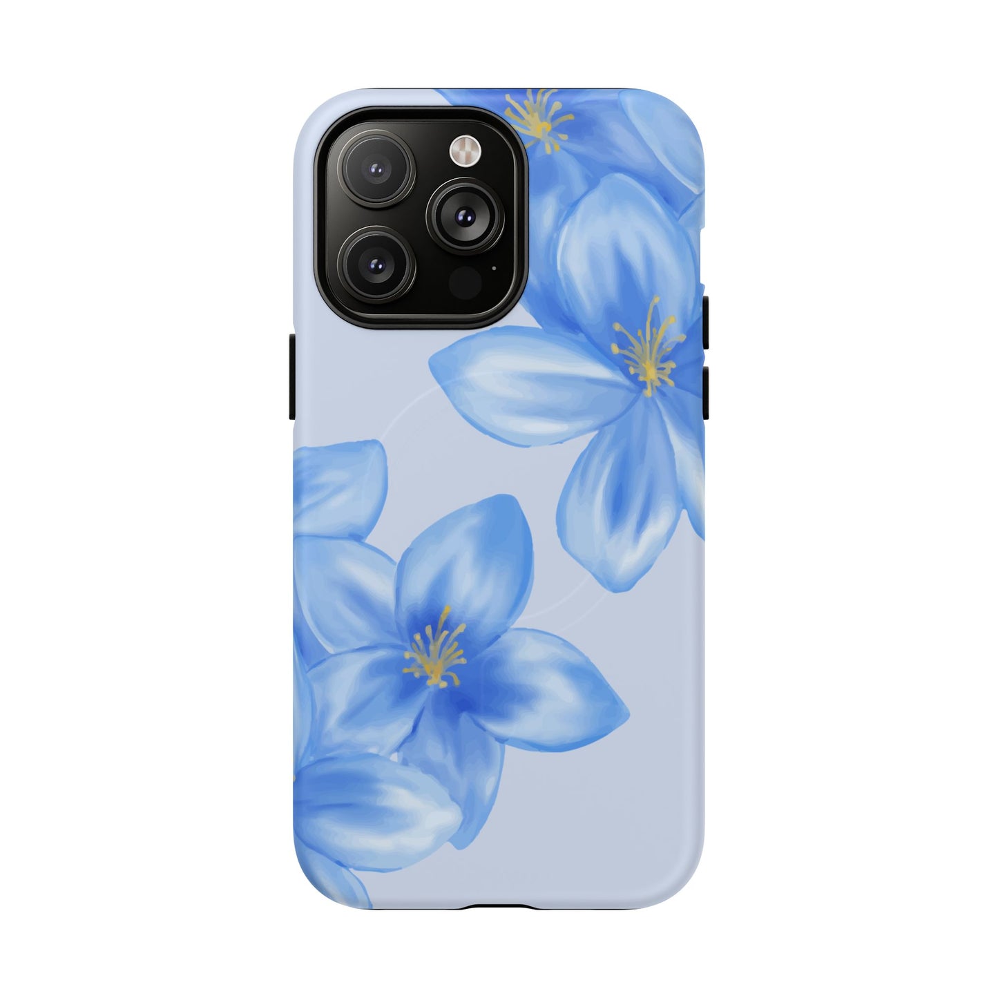 Blue Floral Bloom