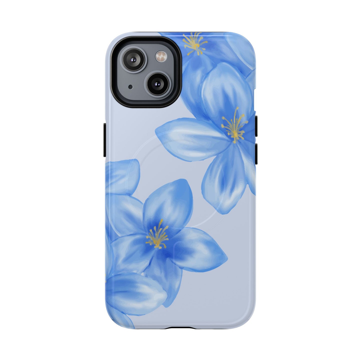 Blue Floral Bloom