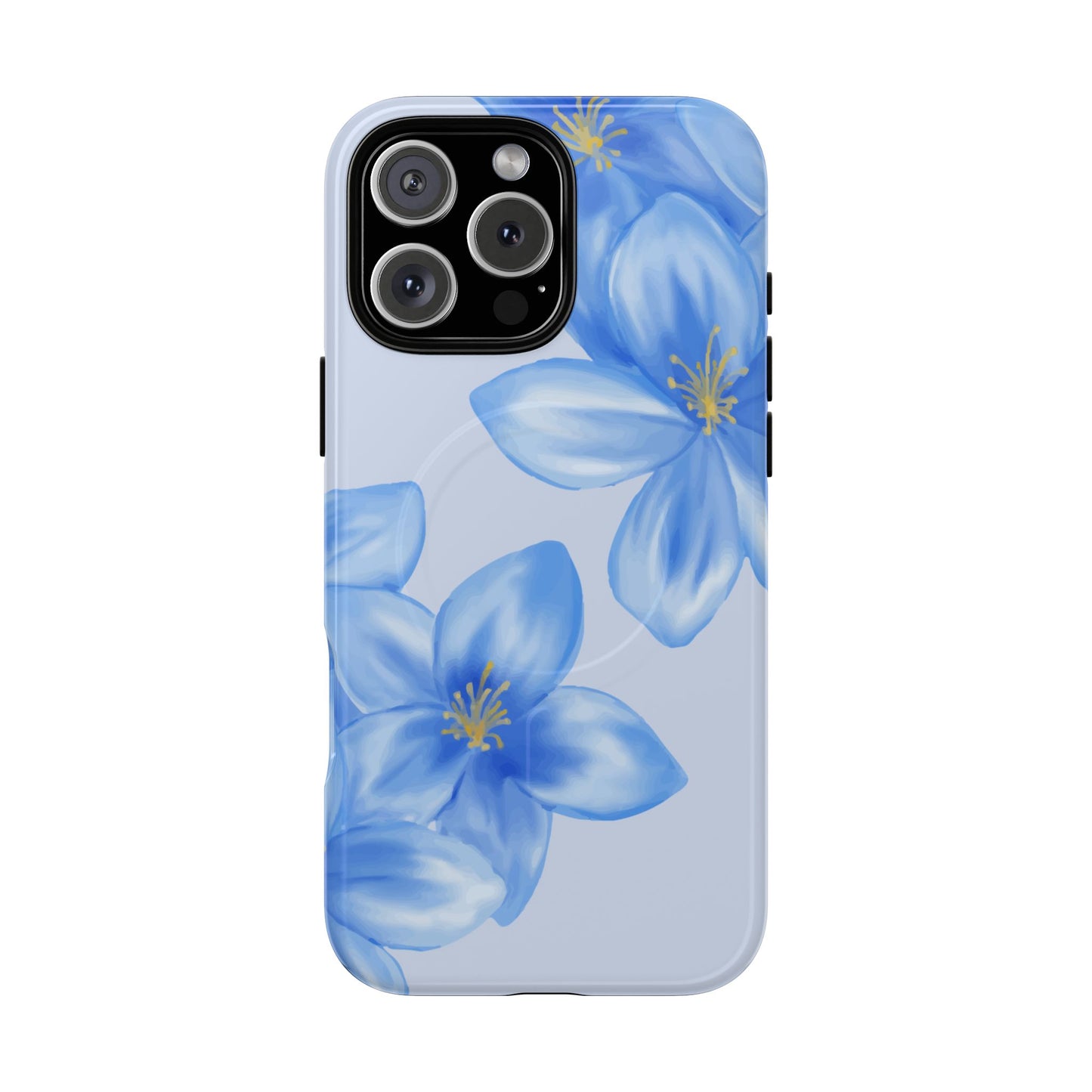 Blue Floral Bloom
