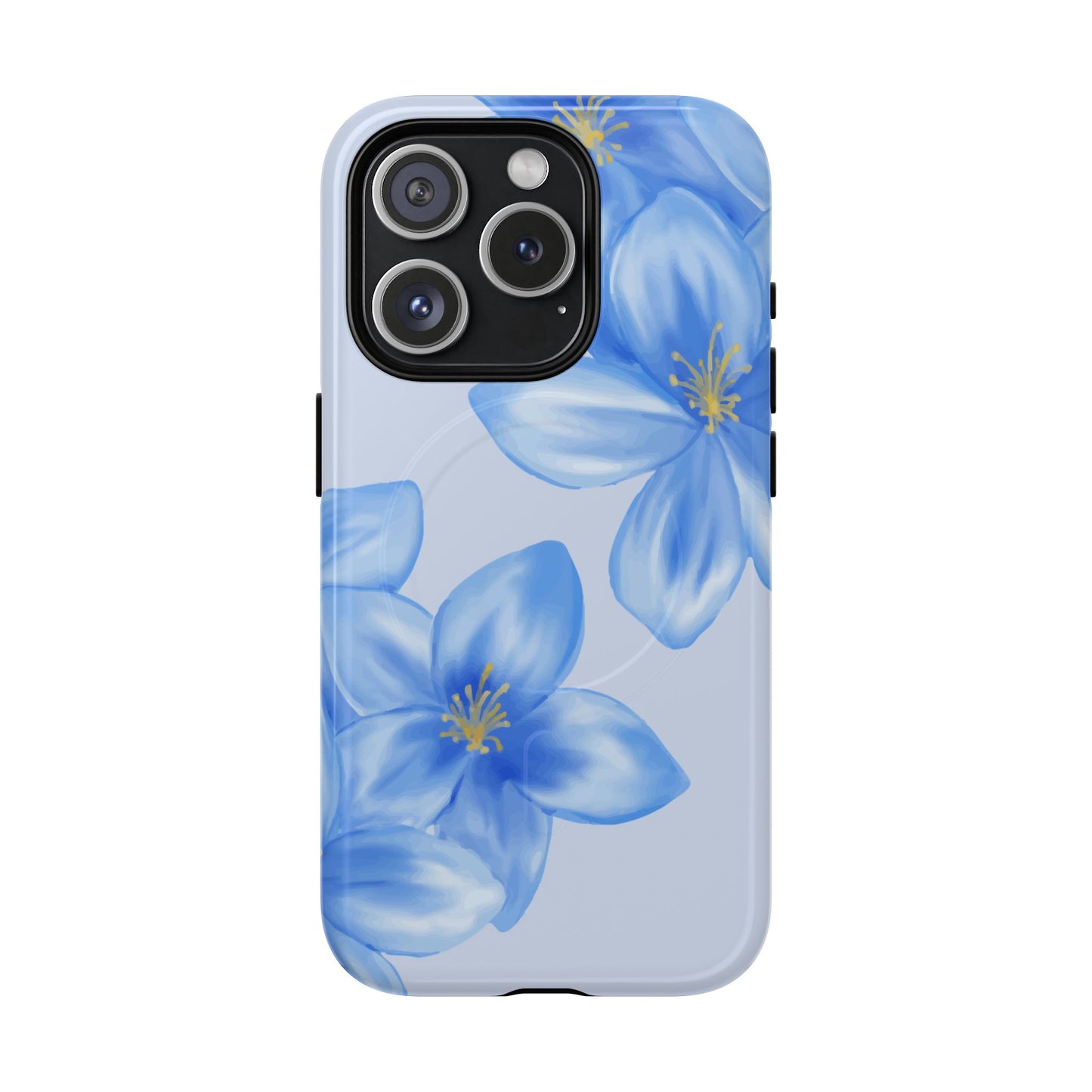 Blue Floral Bloom