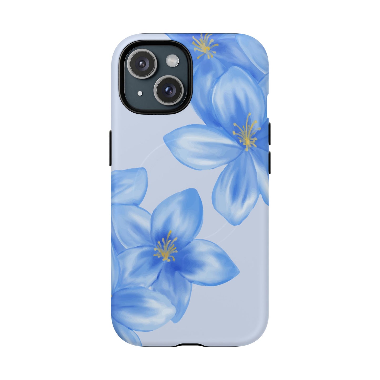Blue Floral Bloom